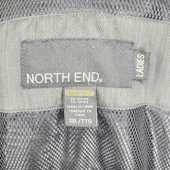 NORTH END Insulated Black Winter Jacket- XXLarge - Picture 3 of 9